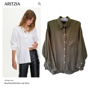 Aritzia Button Up